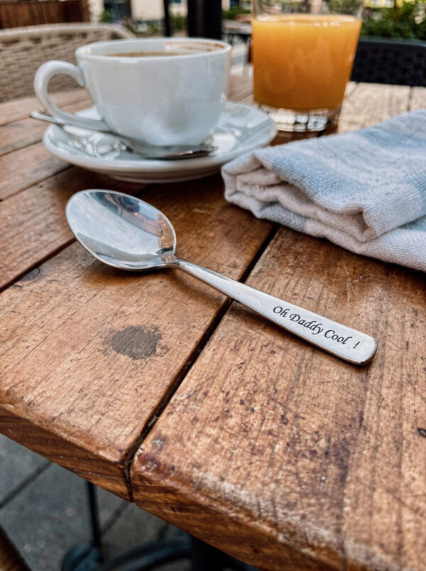 Cuillère personnalisée Daddy Cool gravée