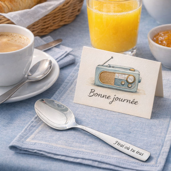 Cuillère « J'irai où tu iras »