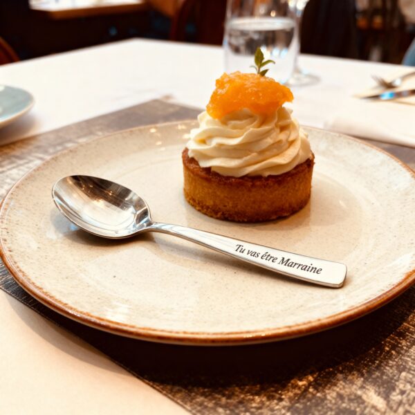 Cuillère " Tu vas être Marraine "