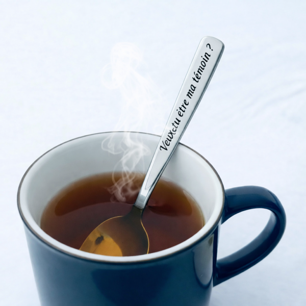 Cuillère « Veux-tu être ma témoin ? »